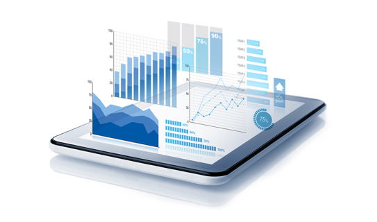 business intelligence comes to life on a tablet