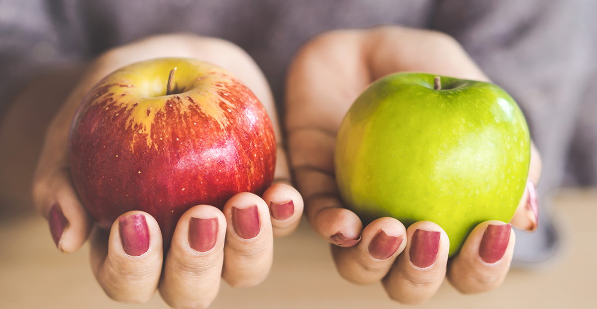 apples to apples comparison