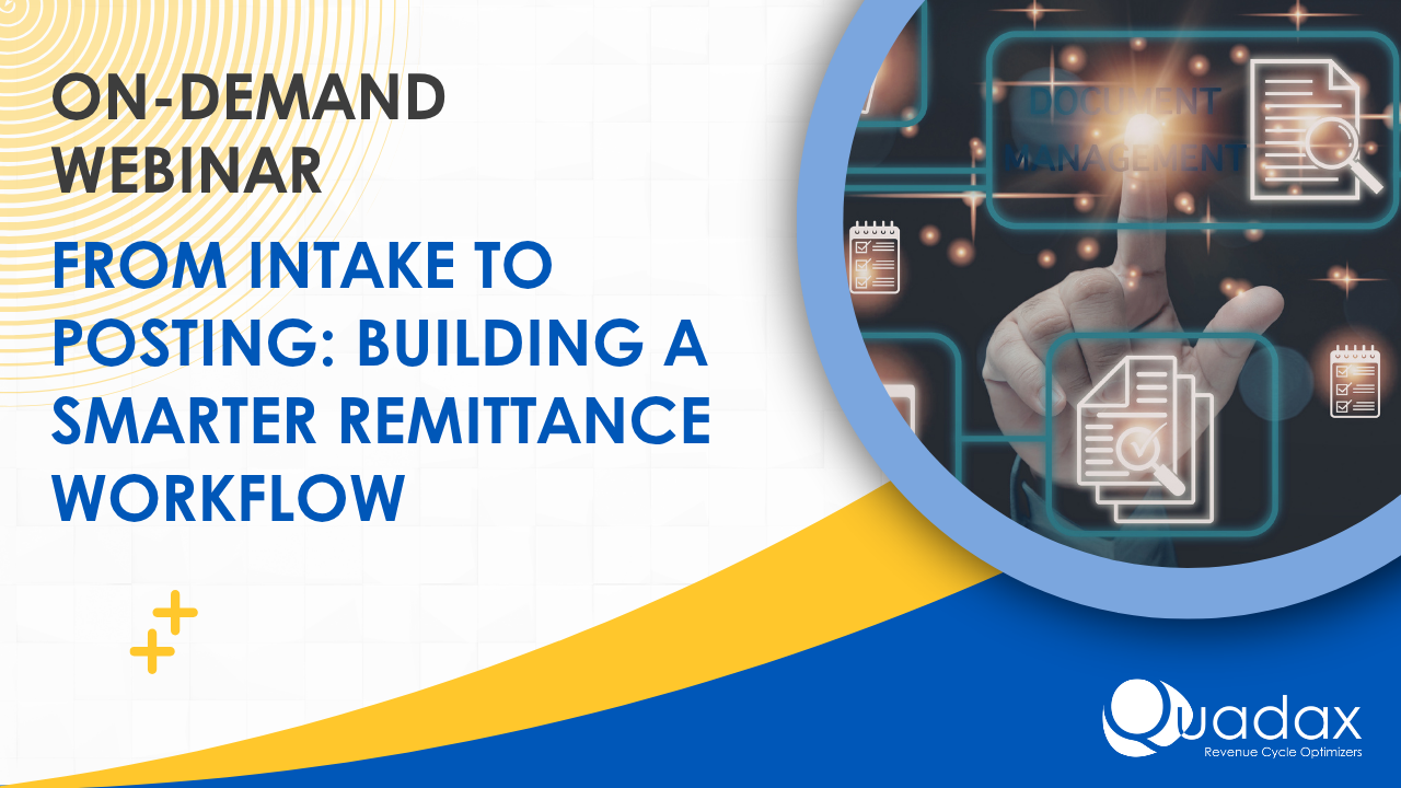 Smarter Claim Remittance Workflows